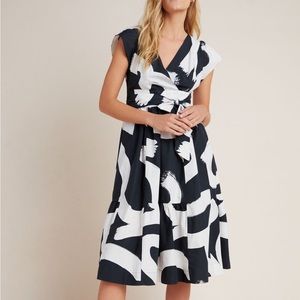 Anthropologie Maeve Mairead Midi Dress